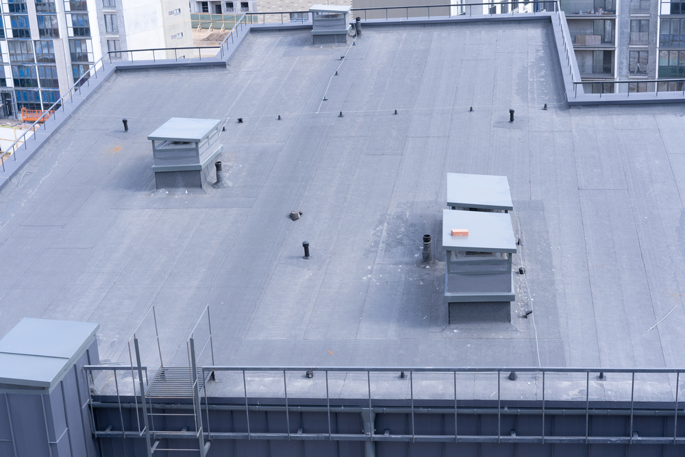 Odvetranie plochej strechy – šachty | GAMAT